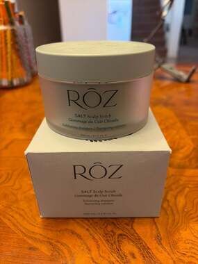 RŌZ SALT Scalp Scrub Exfoliating Detox Shampoo with AHA & BHA 200 ml / 6.8 fl. o